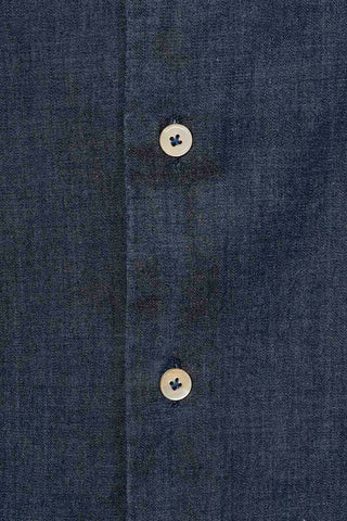 Regular con pinces - Denim Stretch Scuro 40/1 x 40sp
