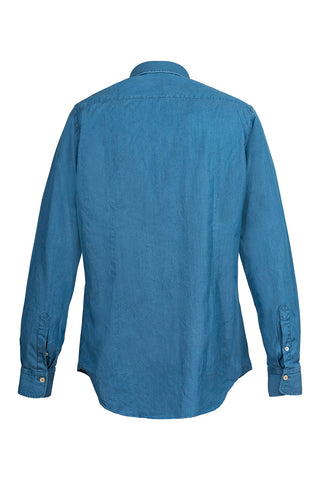 Regular con pinces - Denim BLEACH Chiaro 60/2 x 120/2