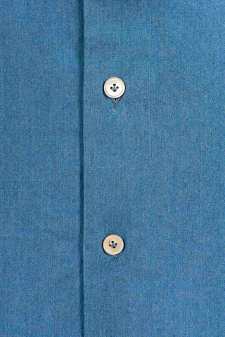 Regular con pinces - Denim BLEACH Chiaro 60/2 x 120/2