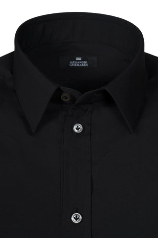 Trim - Cannoncino in Stretch 100/2 x 115/1 - Nero